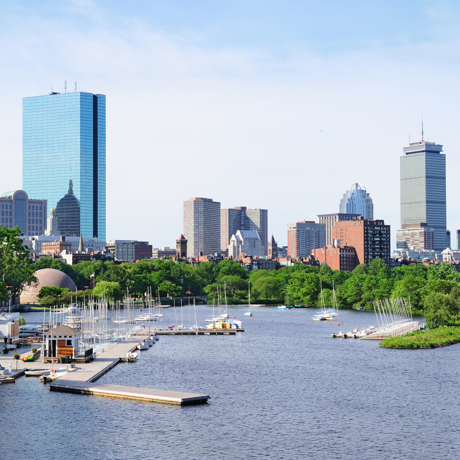 Cambridge, MA skyline.