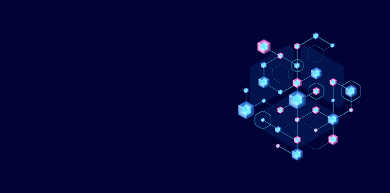 PARADIGM signature image of hexagons connected across nodes.